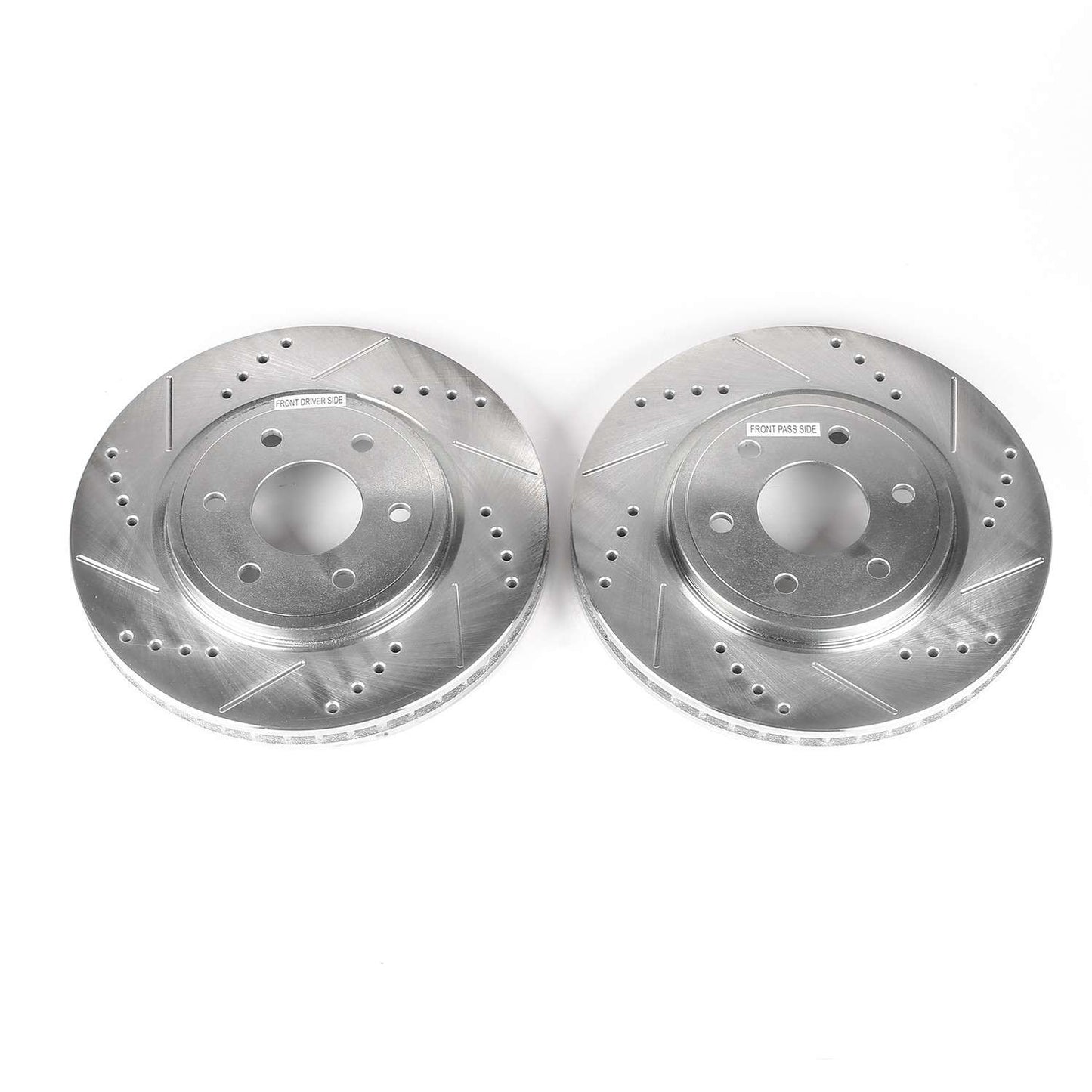 PowerStop Power Stop 05-19 Nissan Frontier Front Evolution Drilled & Slotted Rotors - Pair JBR1124XPR