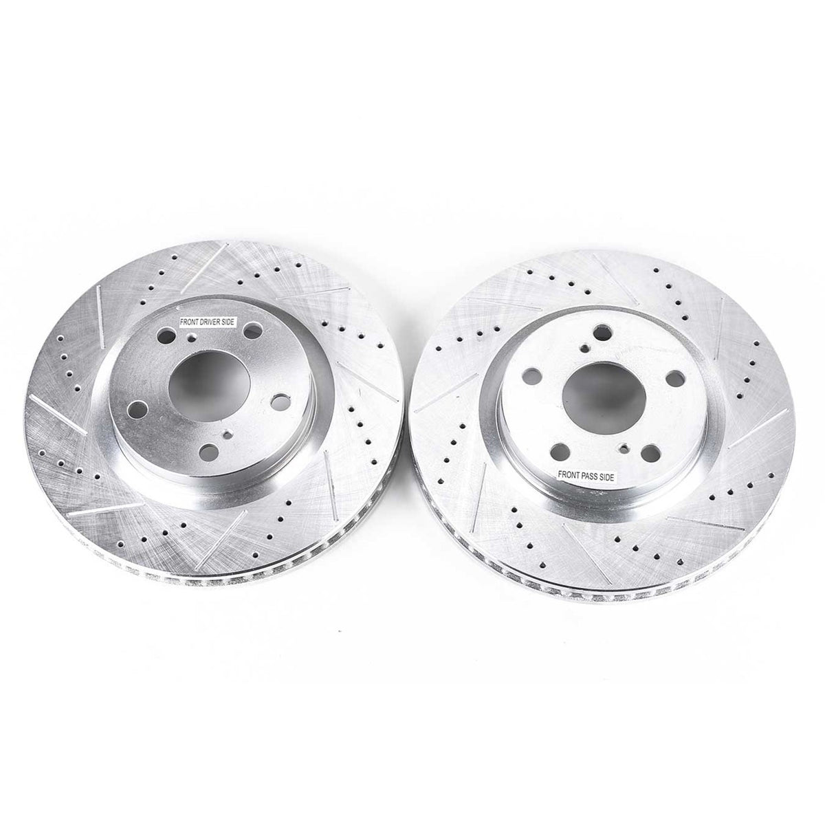 PowerStop Power Stop 13-18 Lexus ES300h Front Evolution Drilled & Slotted Rotors - Pair JBR1127XPR