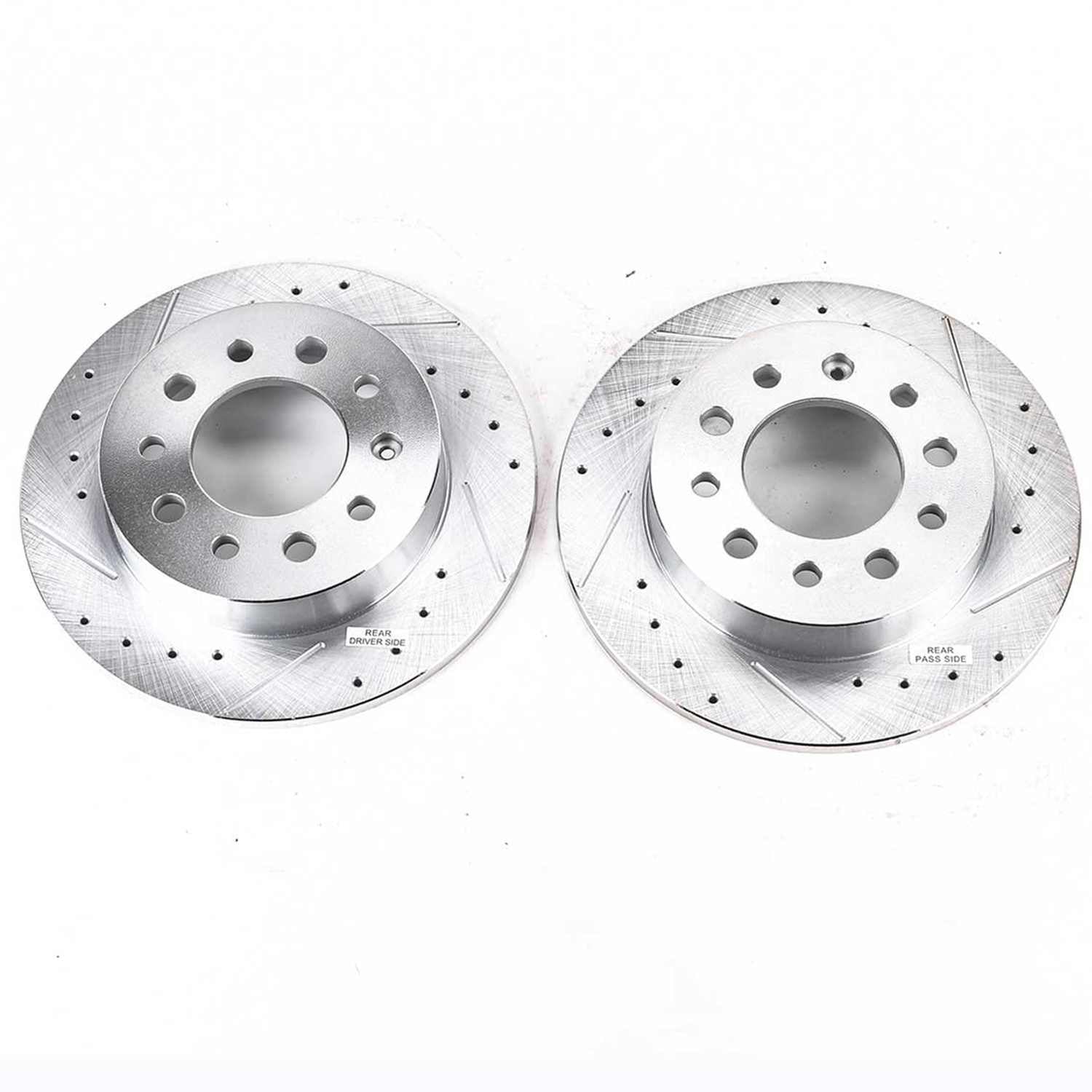 PowerStop Power Stop 03-08 Hyundai Tiburon Rear Evolution Drilled & Slotted Rotors - Pair JBR1137XPR