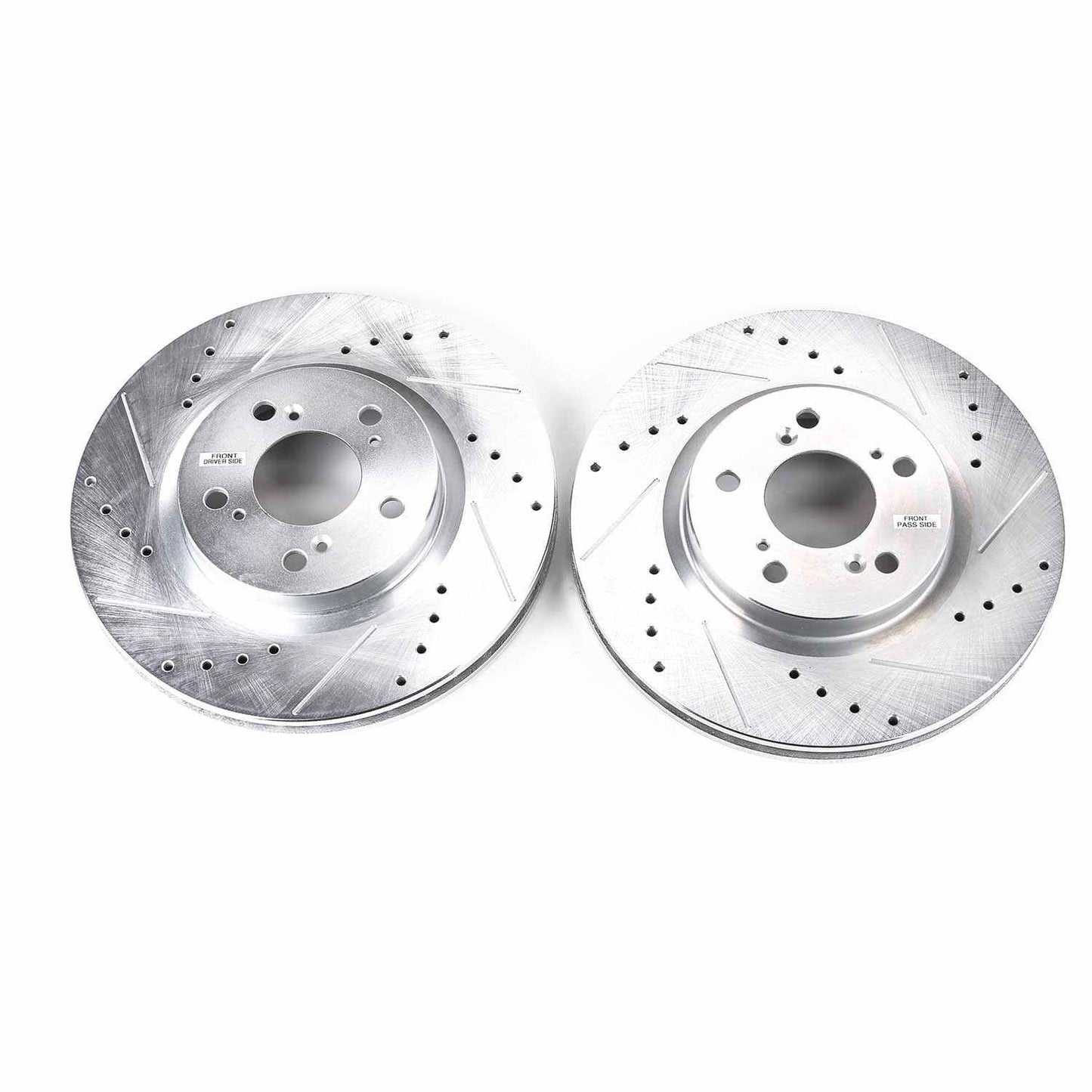 PowerStop Power Stop 05-12 Acura RL Front Evolution Drilled & Slotted Rotors - Pair JBR1141XPR