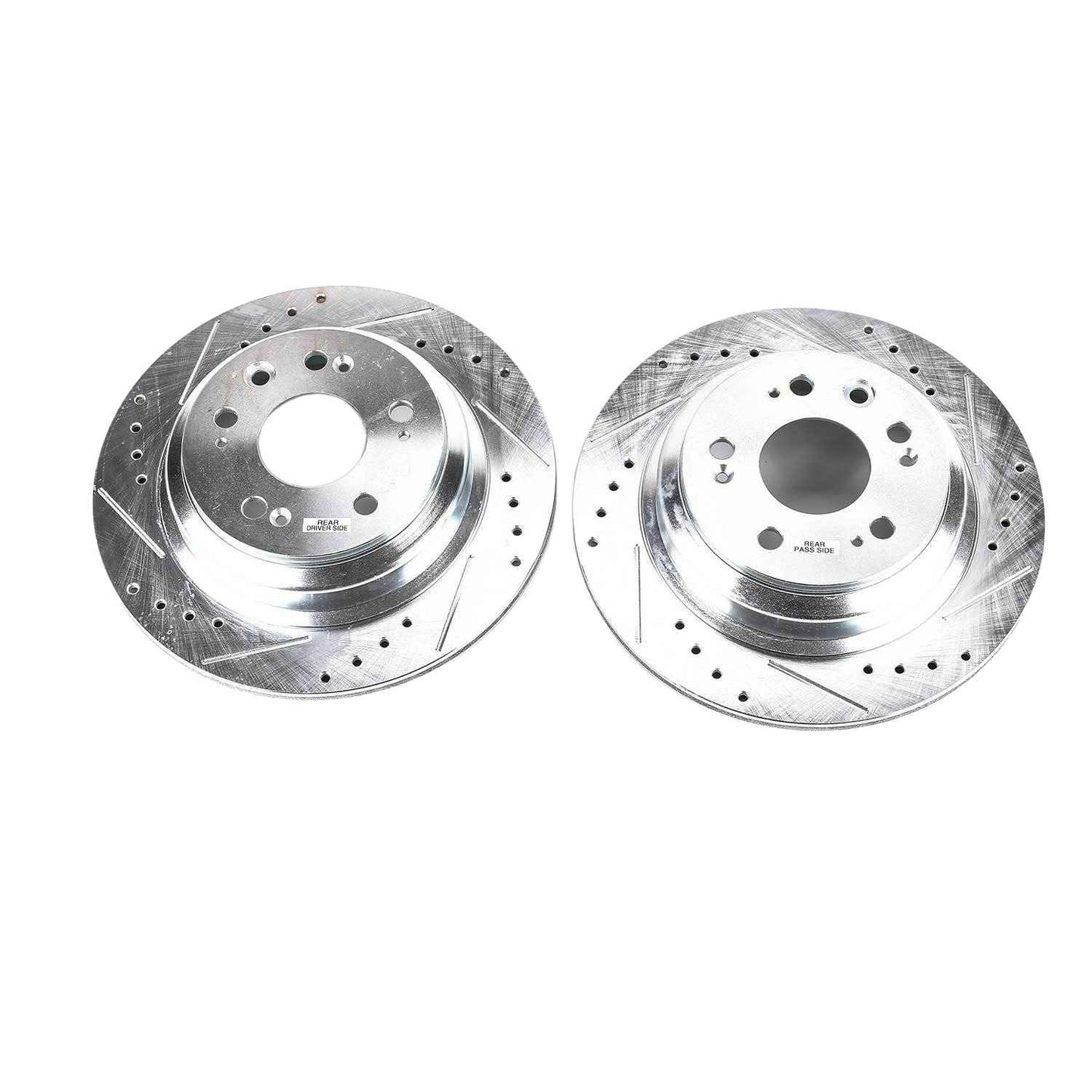 PowerStop Power Stop 05-12 Acura RL Rear Evolution Drilled & Slotted Rotors - Pair JBR1142XPR