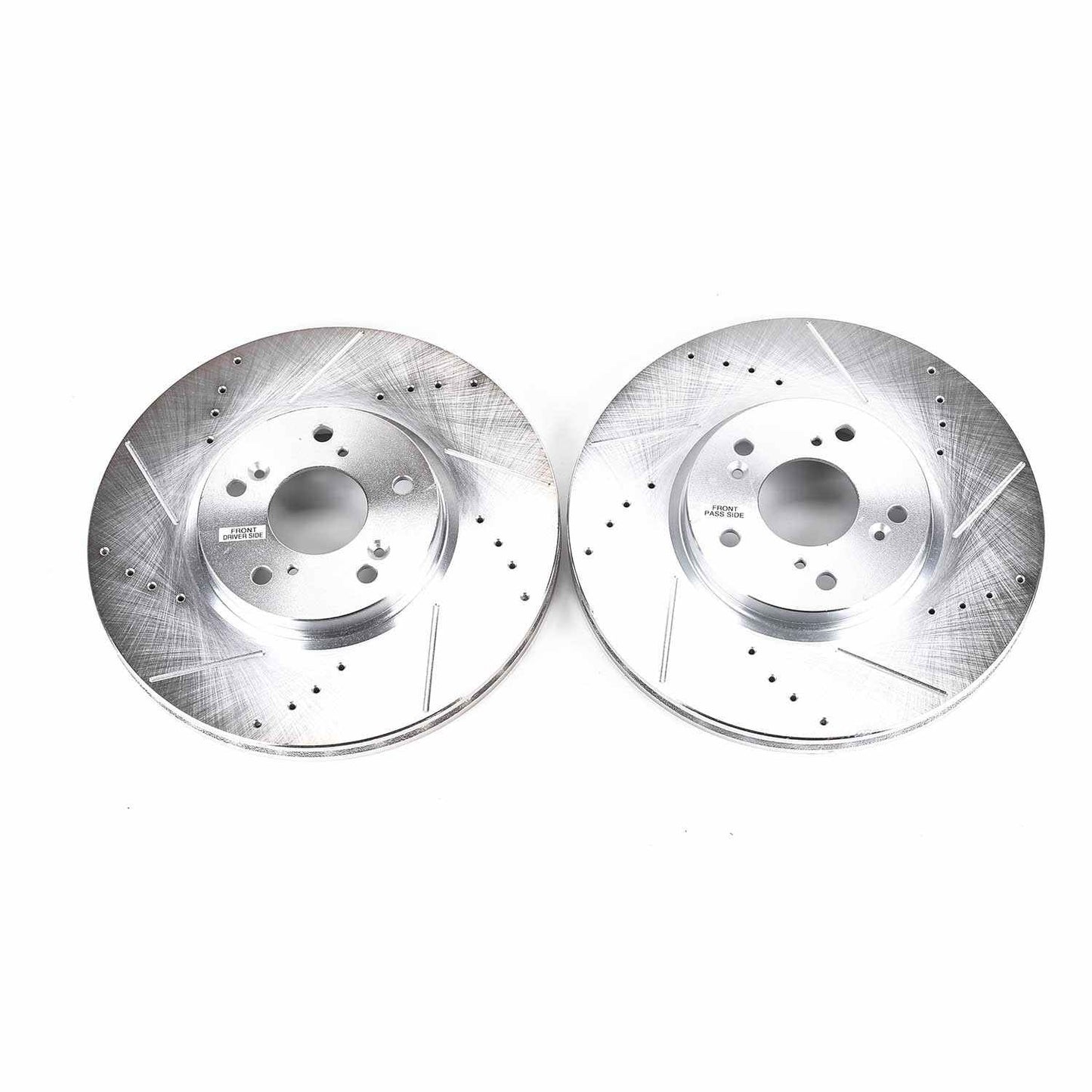 PowerStop Power Stop 04-08 Acura TL Front Evolution Drilled & Slotted Rotors - Pair JBR1143XPR
