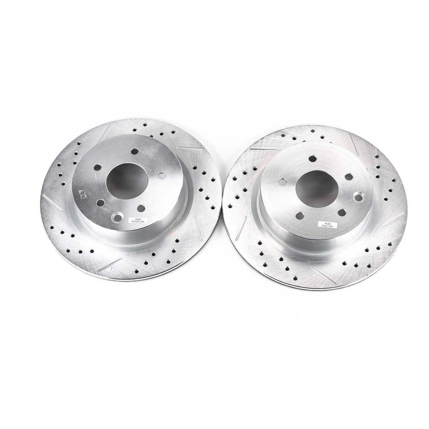 PowerStop Power Stop 08-12 Infiniti EX35 Rear Evolution Drilled & Slotted Rotors - Pair JBR1144XPR