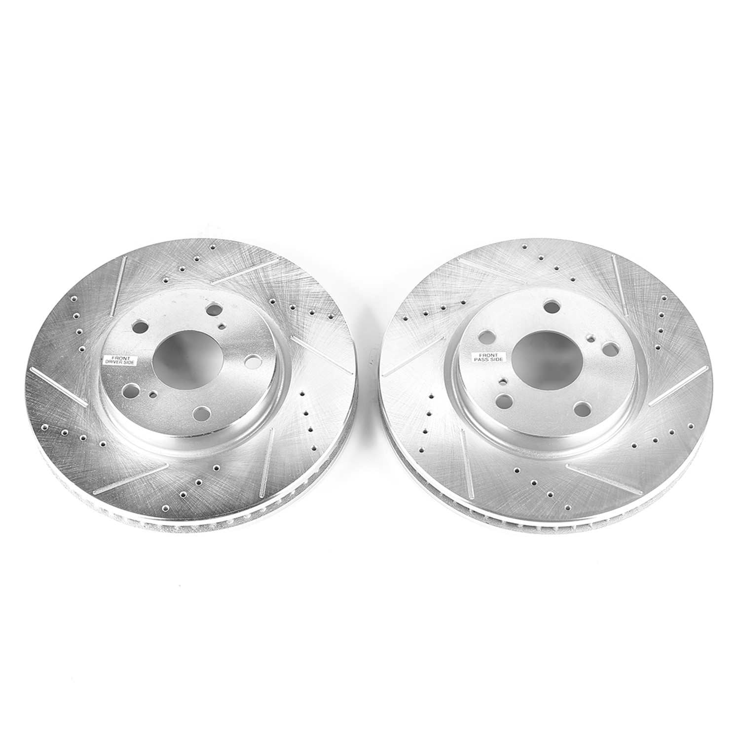 PowerStop Power Stop 2006 Lexus GS300 Front Evolution Drilled & Slotted Rotors - Pair JBR1147XPR