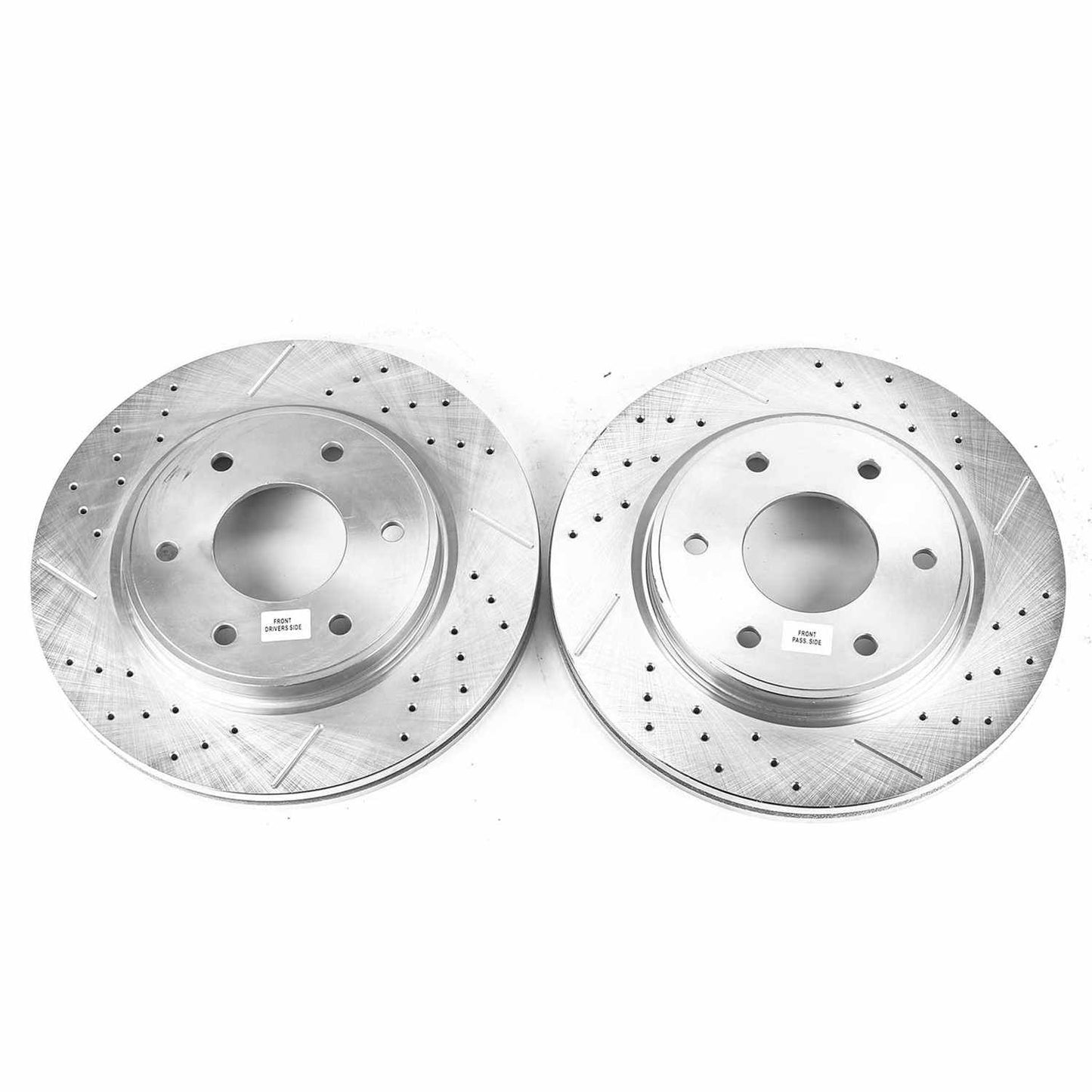 PowerStop Power Stop 05-06 Infiniti QX56 Front Evolution Drilled & Slotted Rotors - Pair JBR1161XPR