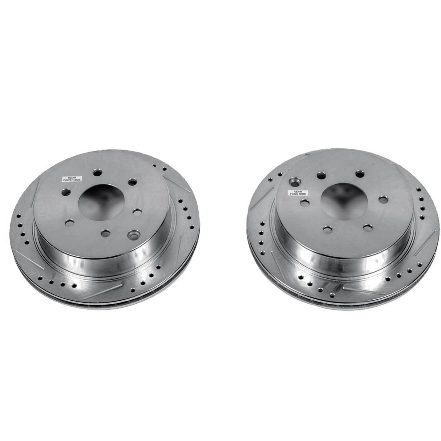 PowerStop Power Stop 05-19 Nissan Frontier Rear Evolution Drilled & Slotted Rotors - Pair JBR1164XPR