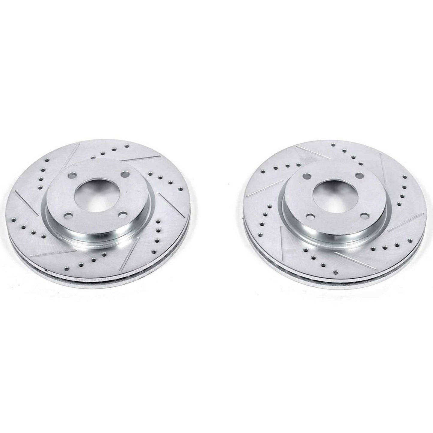 PowerStop Power Stop 09-14 Nissan Cube Front Evolution Drilled & Slotted Rotors - Pair JBR1191XPR