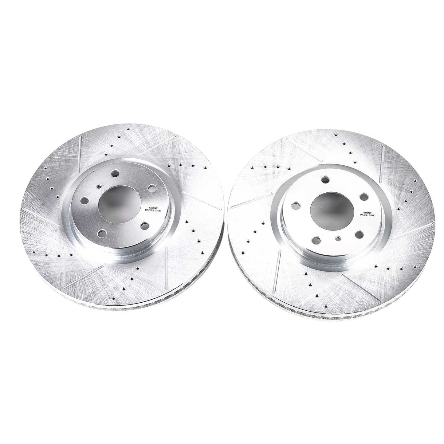 PowerStop Power Stop 07-08 Infiniti G35 Front Evolution Drilled & Slotted Rotors - Pair JBR1195XPR