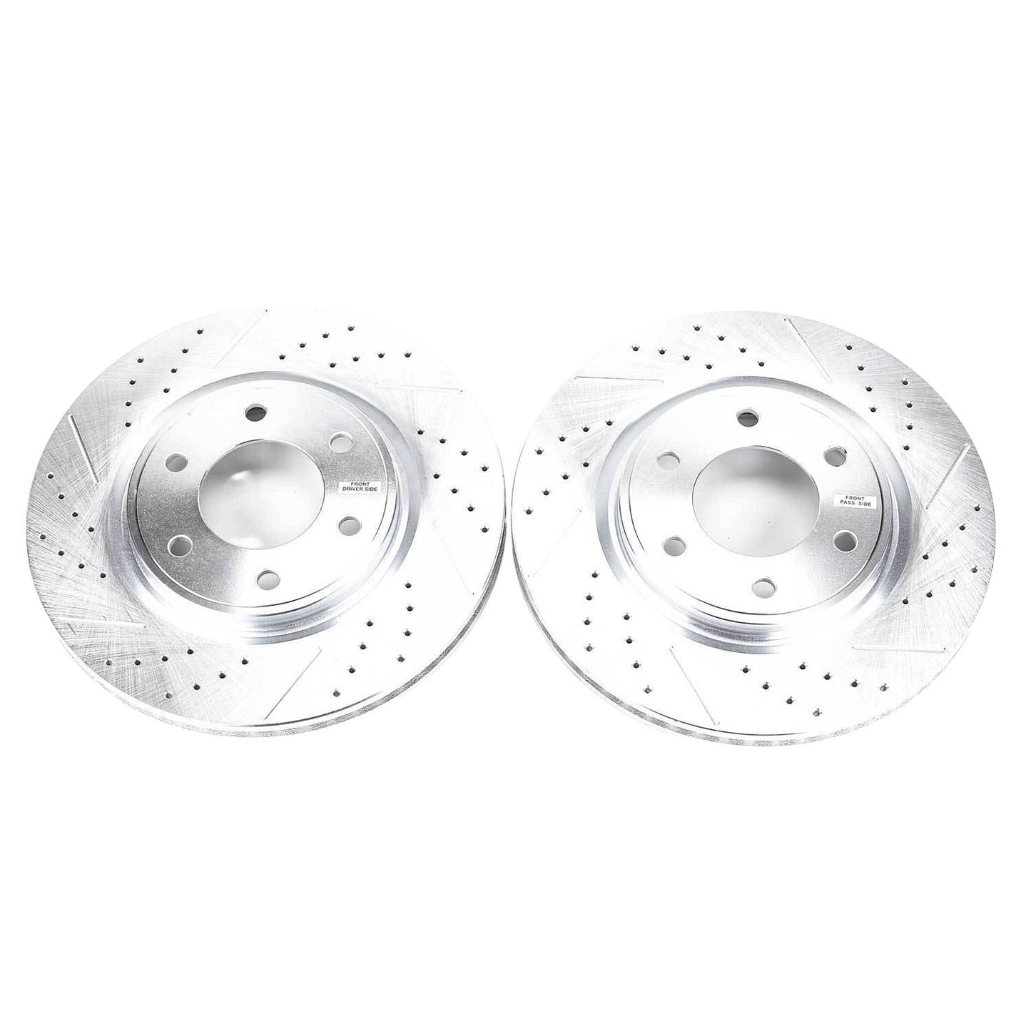 PowerStop Power Stop 08-10 Infiniti QX56 Front Evolution Drilled & Slotted Rotors - Pair JBR1199XPR