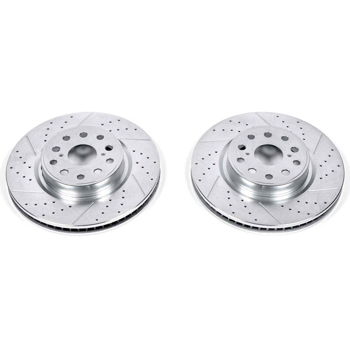 PowerStop Power Stop 07-17 Lexus LS460 Front Evolution Drilled & Slotted Rotors - Pair JBR1304XPR