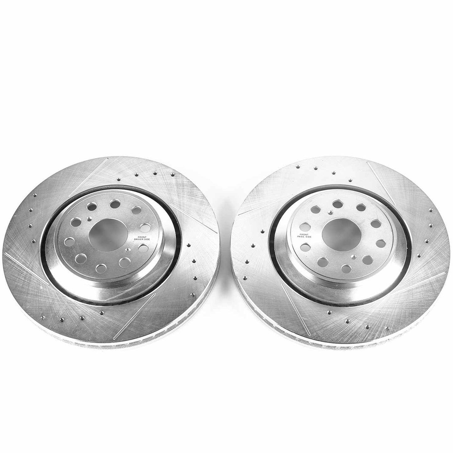 PowerStop Power Stop 07-17 Lexus LS460 Front Evolution Drilled & Slotted Rotors - Pair JBR1305XPR