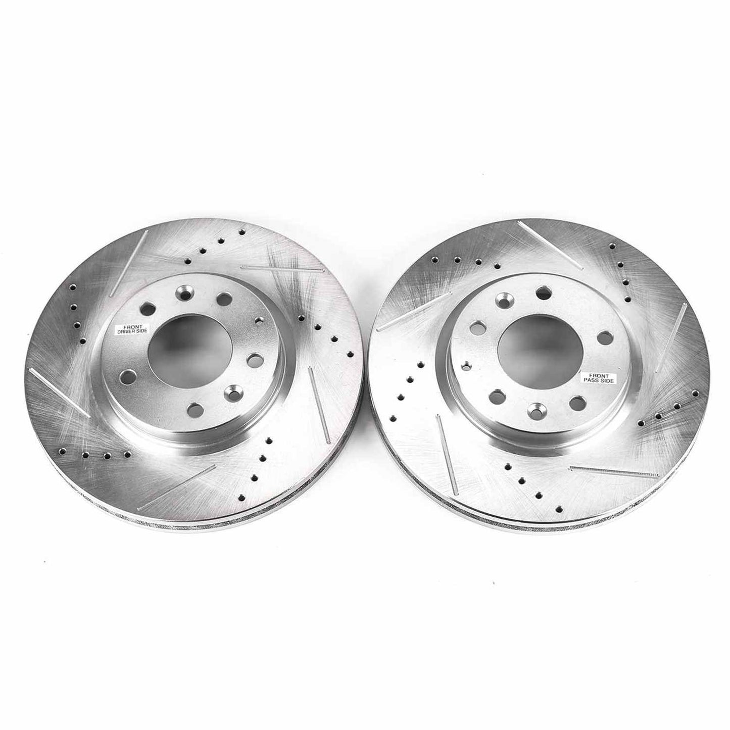 PowerStop Power Stop 07-12 Mazda CX-7 Front Evolution Drilled & Slotted Rotors - Pair JBR1314XPR