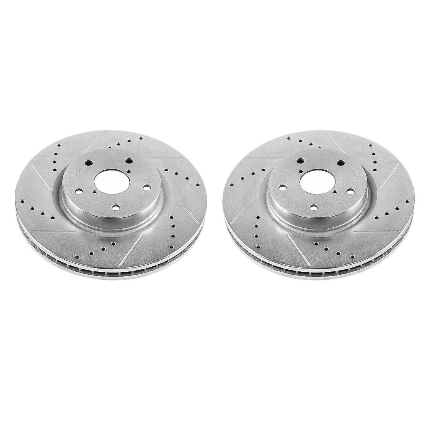 PowerStop Power Stop 06-07 Subaru B9 Tribeca Front Evolution Drilled & Slotted Rotors - Pair JBR1319XPR