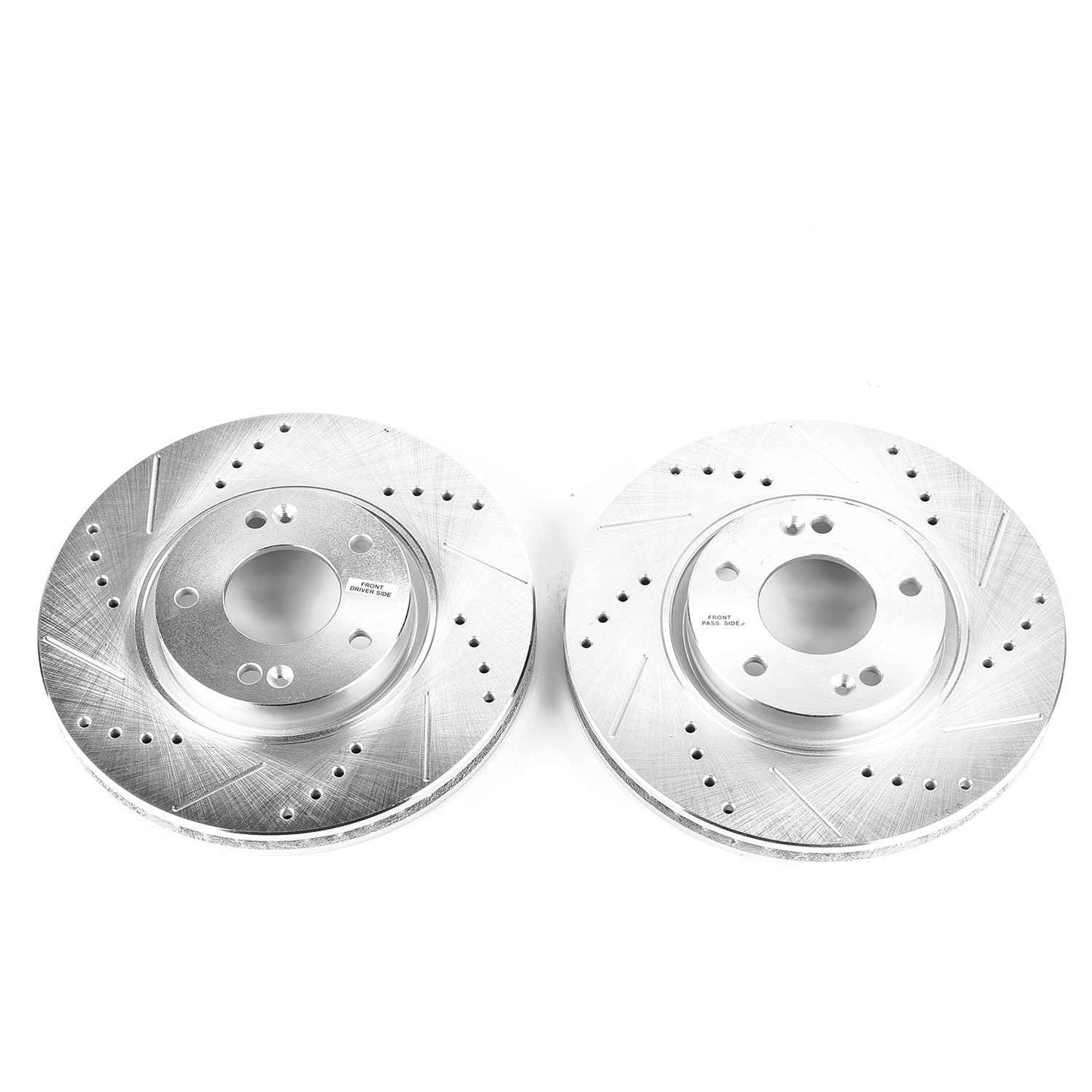 PowerStop Power Stop 06-15 Hyundai Sonata Front Evolution Drilled & Slotted Rotors - Pair JBR1324XPR