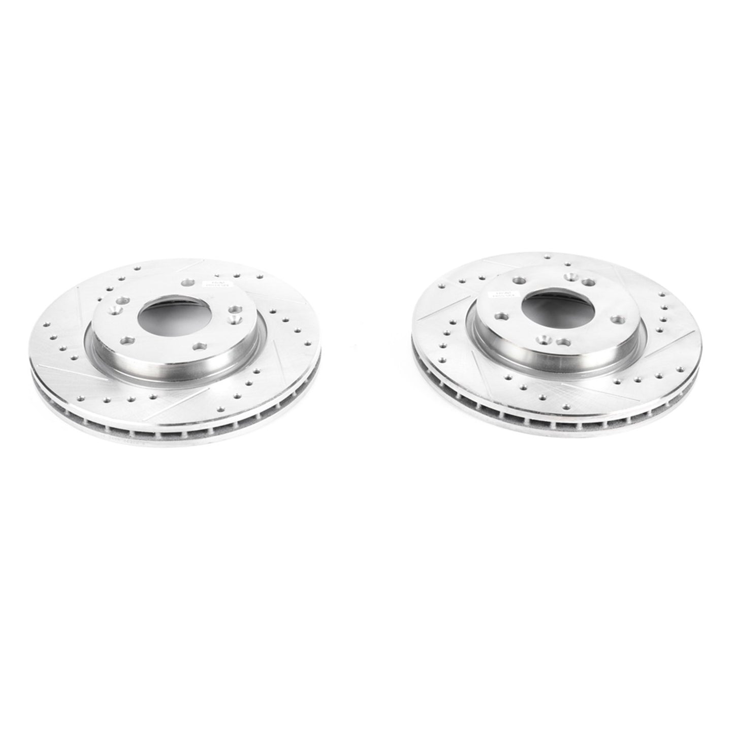 PowerStop Power Stop 07-10 Hyundai Elantra Front Evolution Drilled & Slotted Rotors - Pair JBR1325XPR