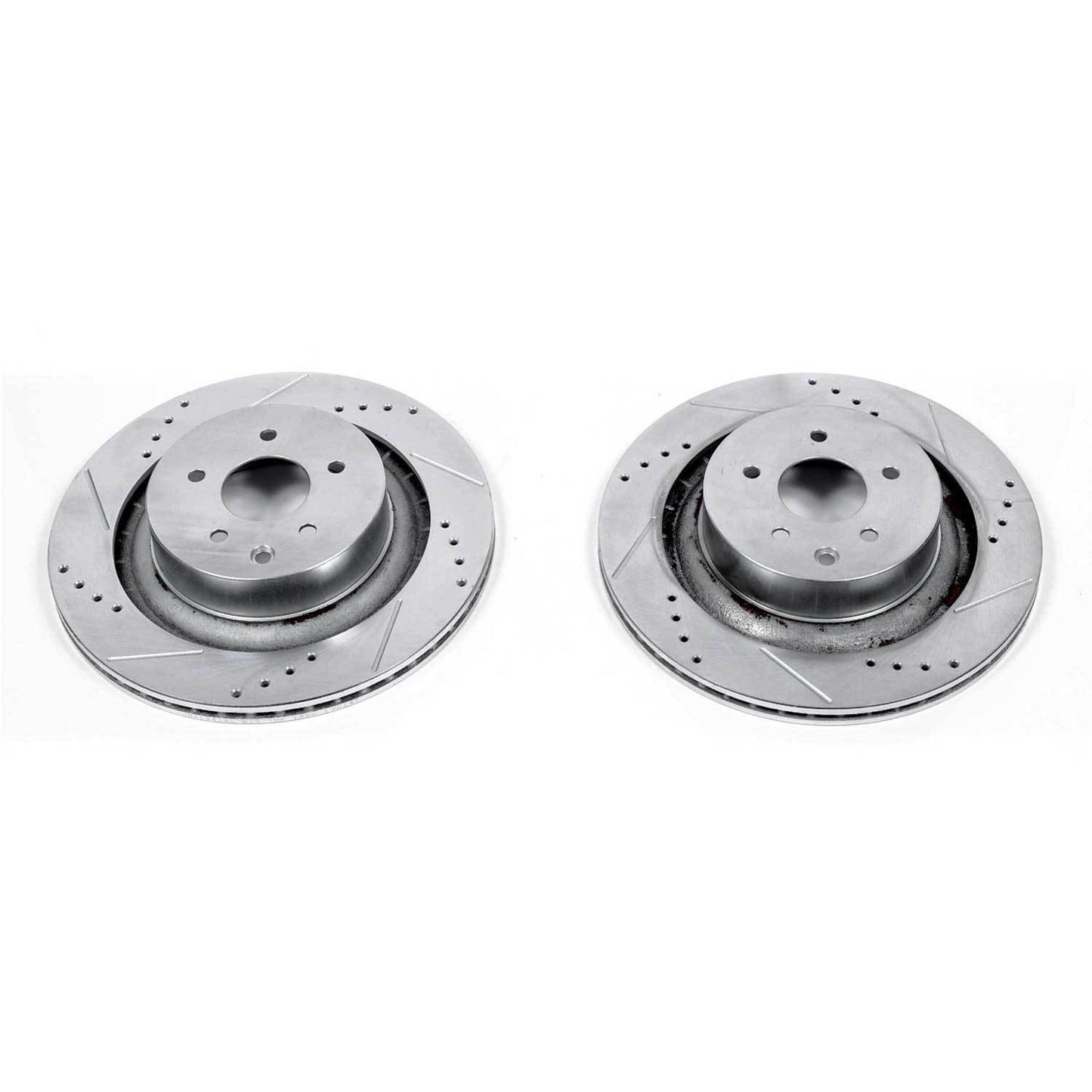 PowerStop Power Stop 08-13 Infiniti G37 Rear Evolution Drilled & Slotted Rotors - Pair JBR1341XPR