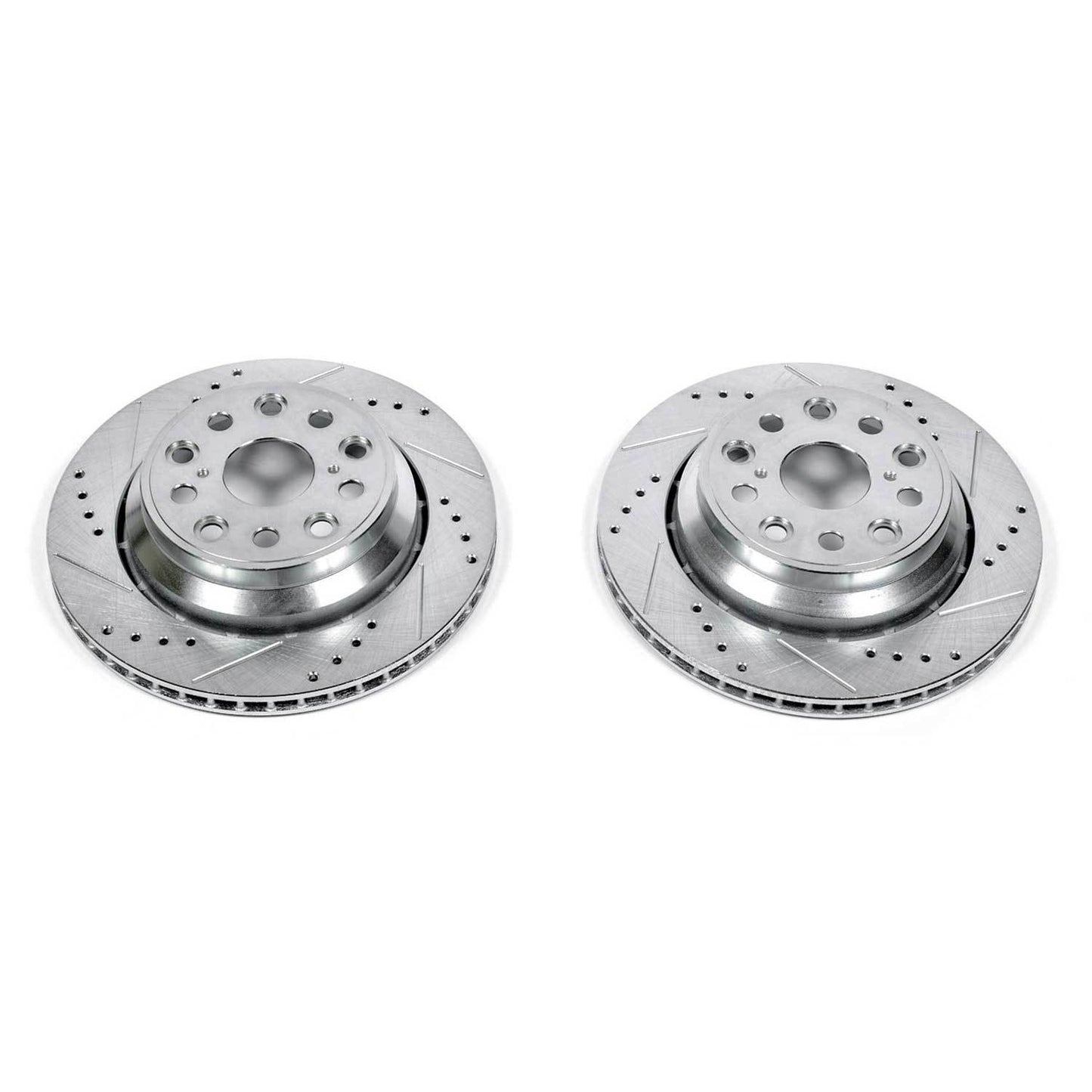 PowerStop Power Stop 07-17 Lexus LS460 Rear Evolution Drilled & Slotted Rotors - Pair JBR1350XPR