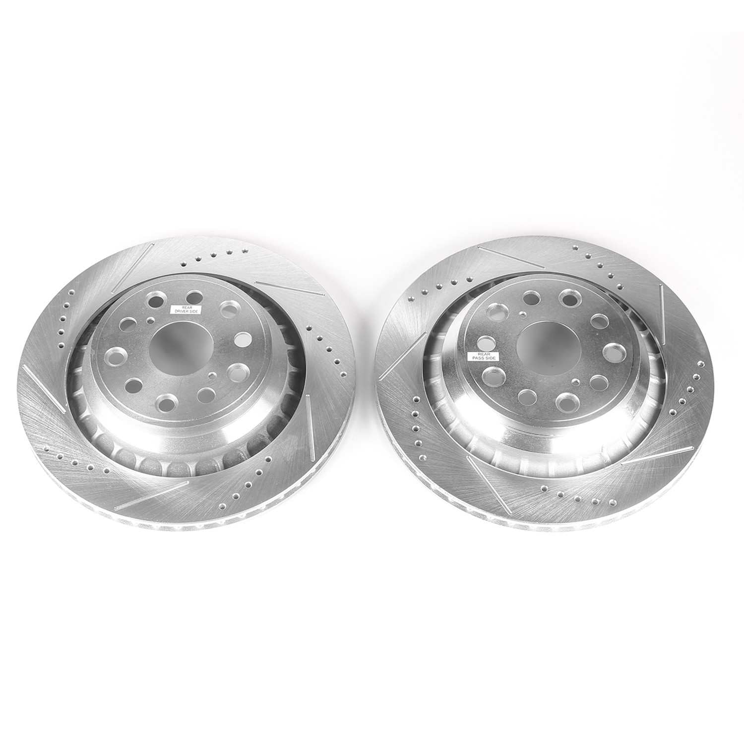 PowerStop Power Stop 07-17 Lexus LS460 Rear Evolution Drilled & Slotted Rotors - Pair JBR1352XPR