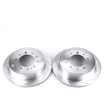 PowerStop Power Stop 08-11 Lexus LX570 Rear Evolution Drilled & Slotted Rotors - Pair JBR1355XPR