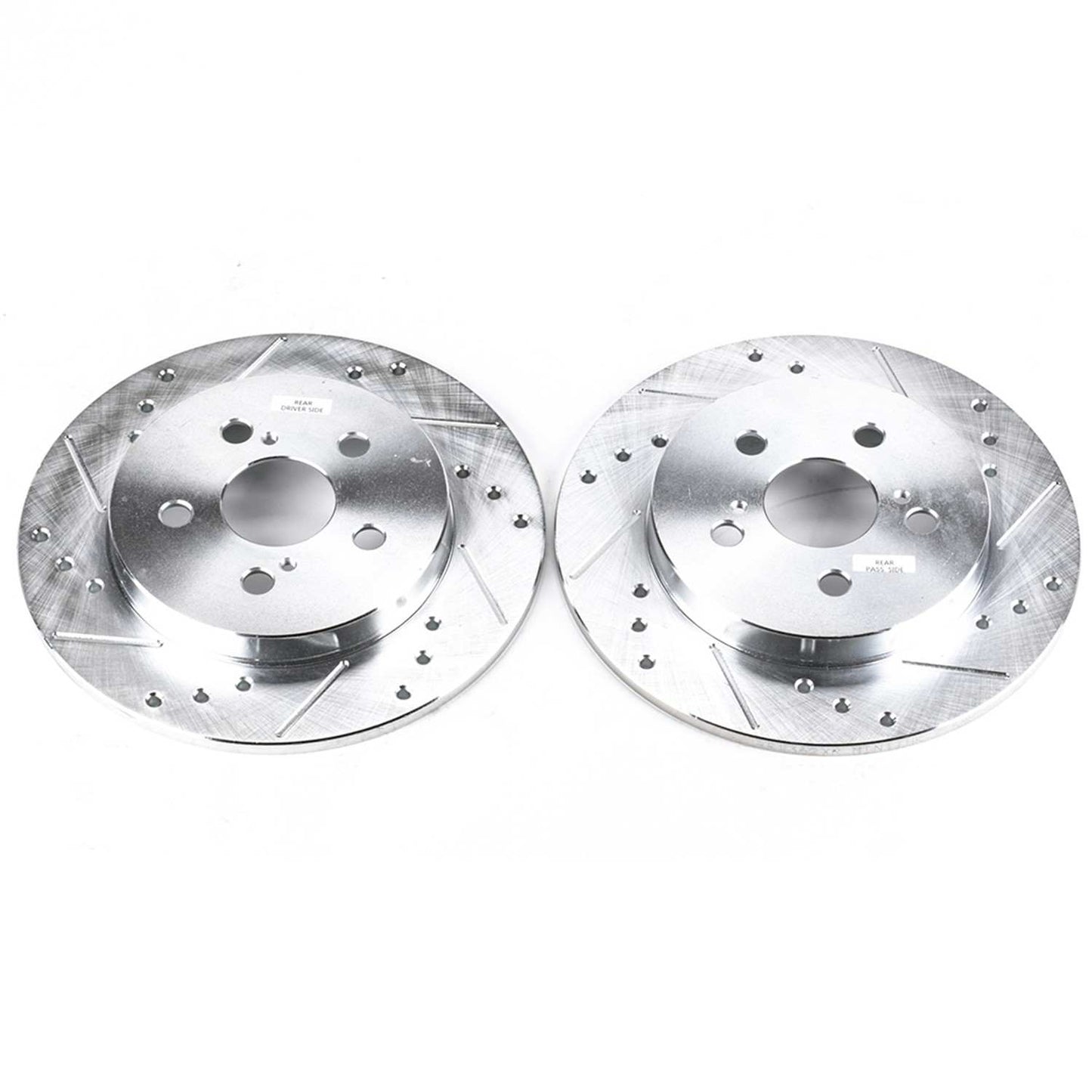 PowerStop Power Stop 11-13 Lexus CT200h Rear Evolution Drilled & Slotted Rotors - Pair JBR1362XPR