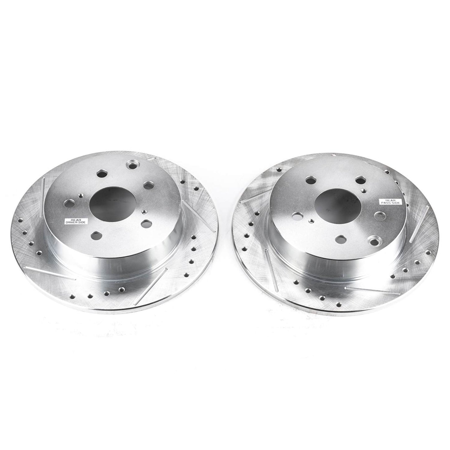 PowerStop Power Stop 09-10 Pontiac Vibe Rear Evolution Drilled & Slotted Rotors - Pair JBR1363XPR