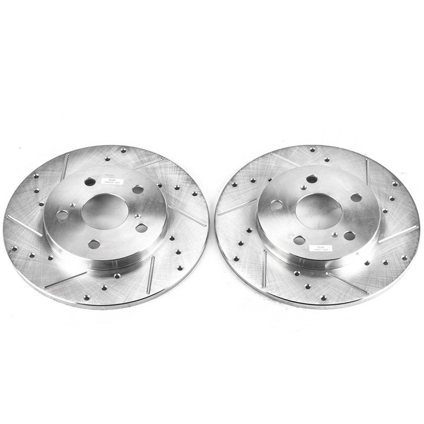 PowerStop Power Stop 09-10 Pontiac Vibe Rear Evolution Drilled & Slotted Rotors - Pair JBR1364XPR
