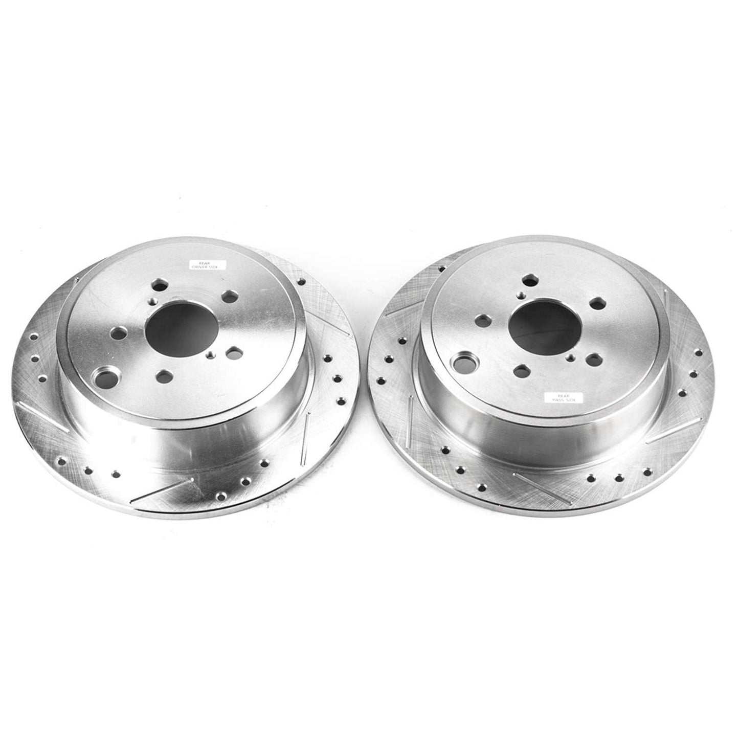 PowerStop Power Stop 13-16 Subaru BRZ Rear Evolution Drilled & Slotted Rotors - Pair JBR1365XPR