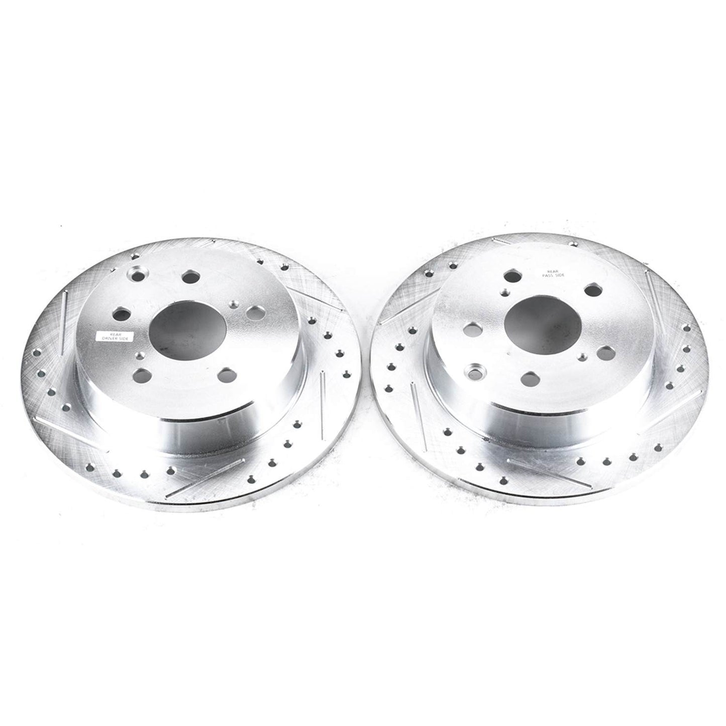PowerStop Power Stop 10-12 Lexus HS250h Rear Evolution Drilled & Slotted Rotors - Pair JBR1370XPR