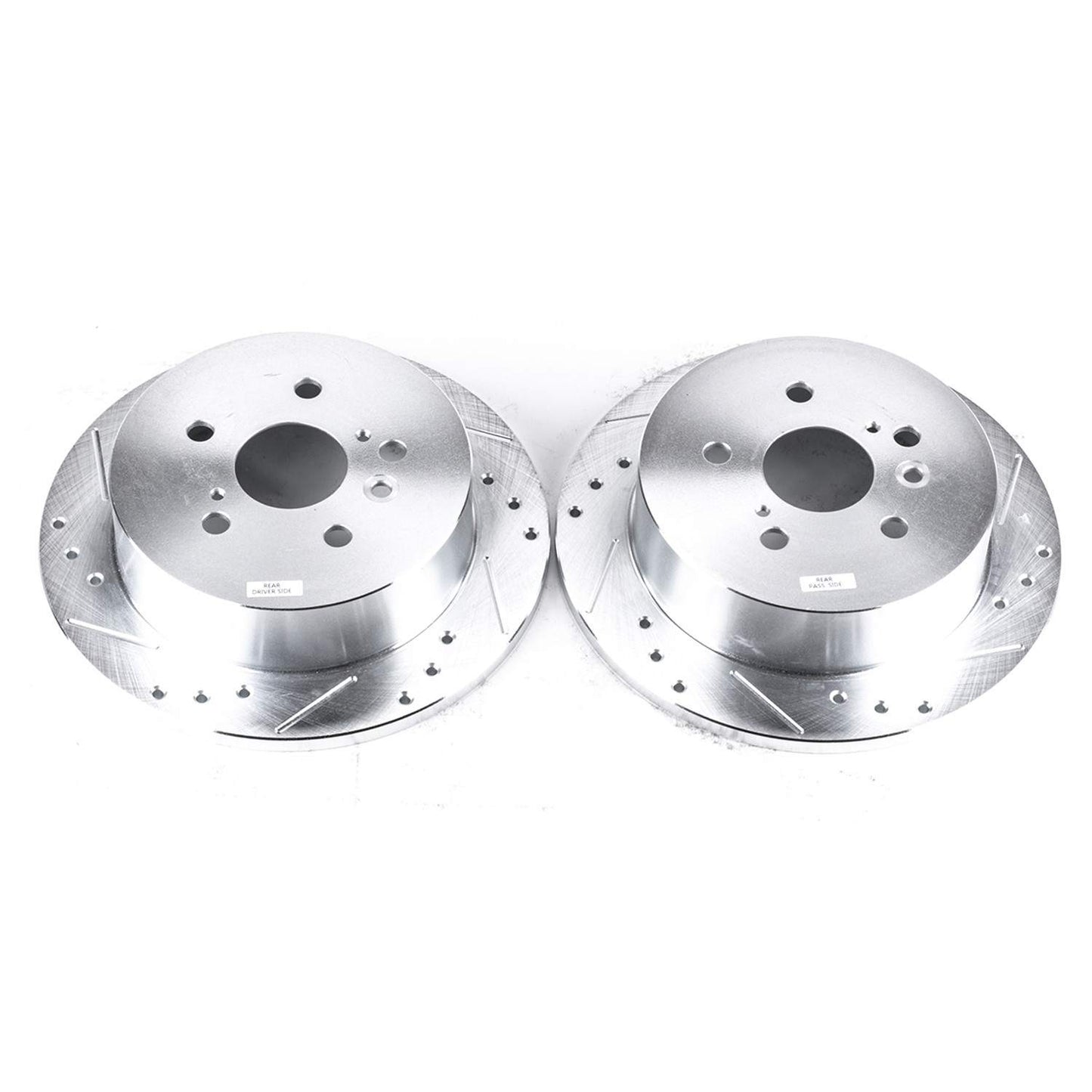PowerStop Power Stop 04-10 Toyota Sienna Rear Evolution Drilled & Slotted Rotors - Pair JBR1372XPR