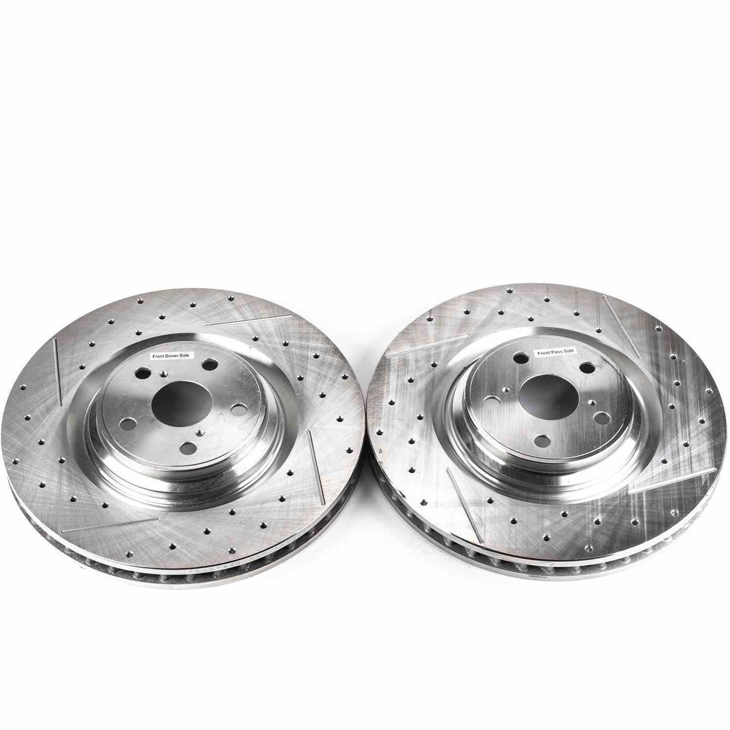 PowerStop Power Stop 10-17 Lexus LS460 Front Evolution Drilled & Slotted Rotors - Pair JBR1377XPR