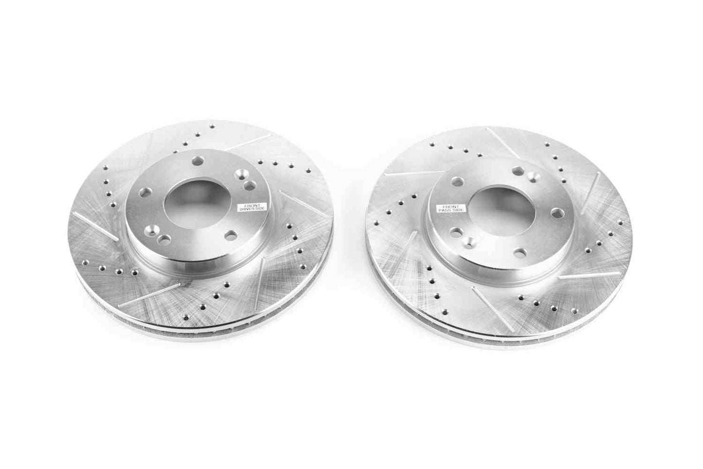PowerStop Power Stop 07-10 Kia Rondo Front Evolution Drilled & Slotted Rotors - Pair JBR1379XPR