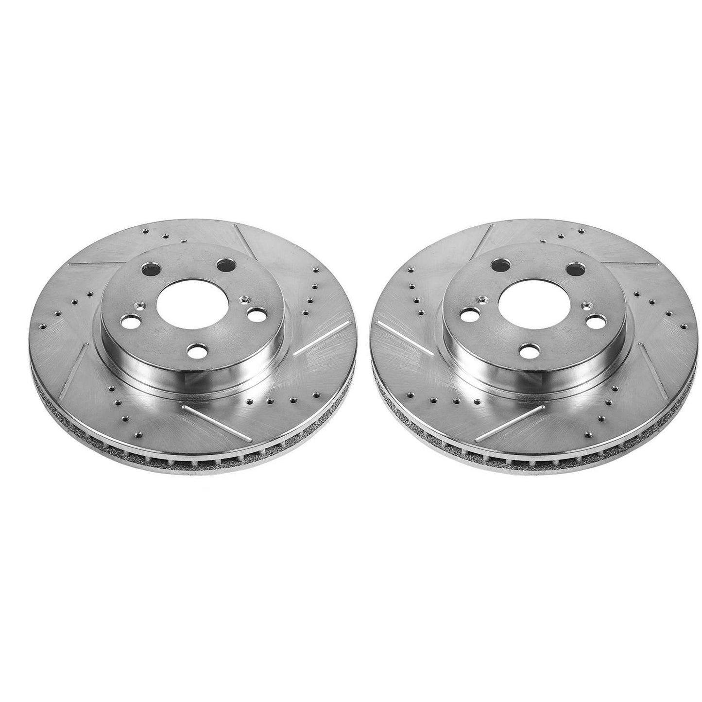 PowerStop Power Stop 11-17 Lexus CT200h Front Evolution Drilled & Slotted Rotors - Pair JBR1394XPR