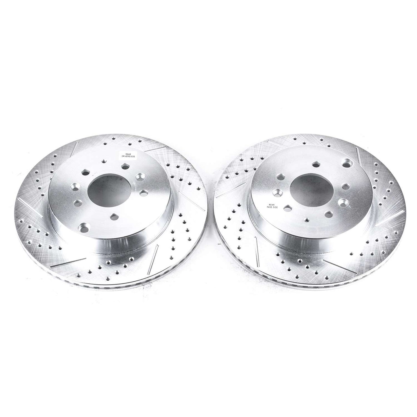 PowerStop Power Stop 07-15 Mazda CX-9 Rear Evolution Drilled & Slotted Rotors - Pair JBR1398XPR
