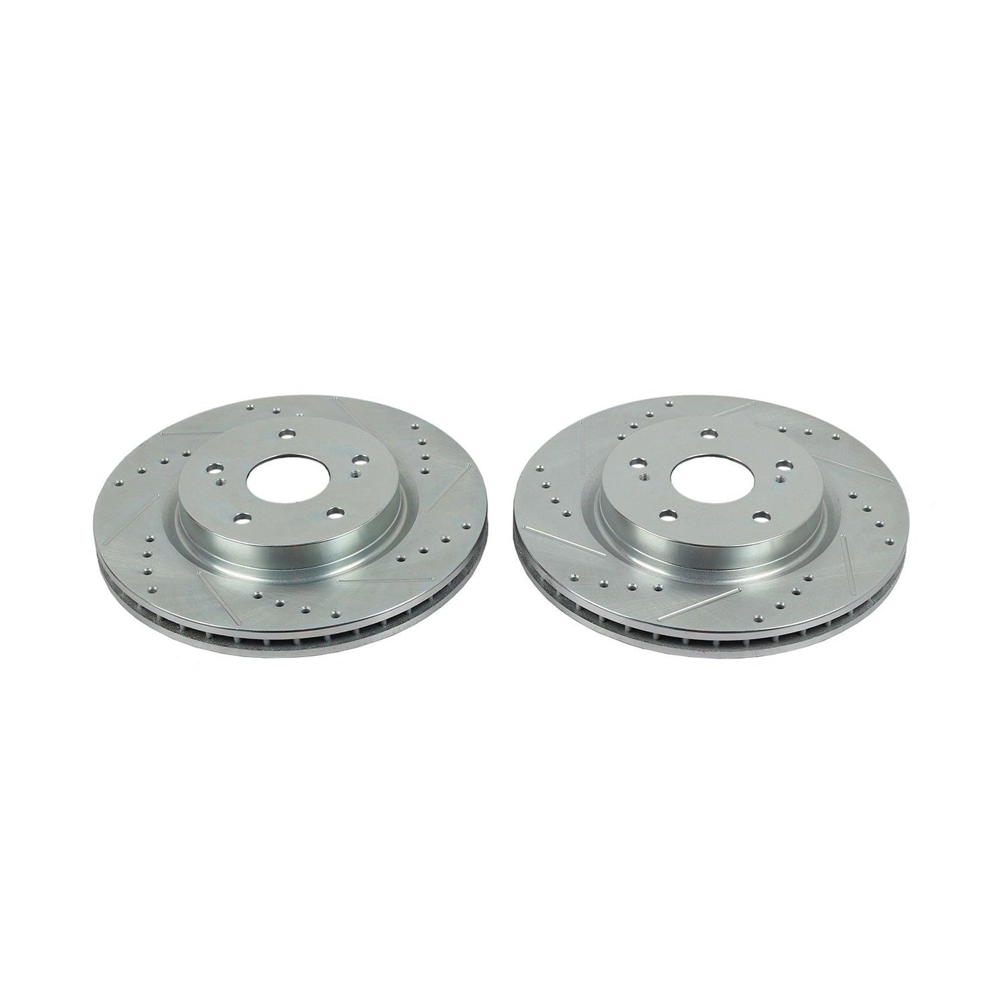PowerStop Power Stop 06-13 Suzuki Grand Vitara Front Evolution Drilled & Slotted Rotors - Pair JBR1503XPR