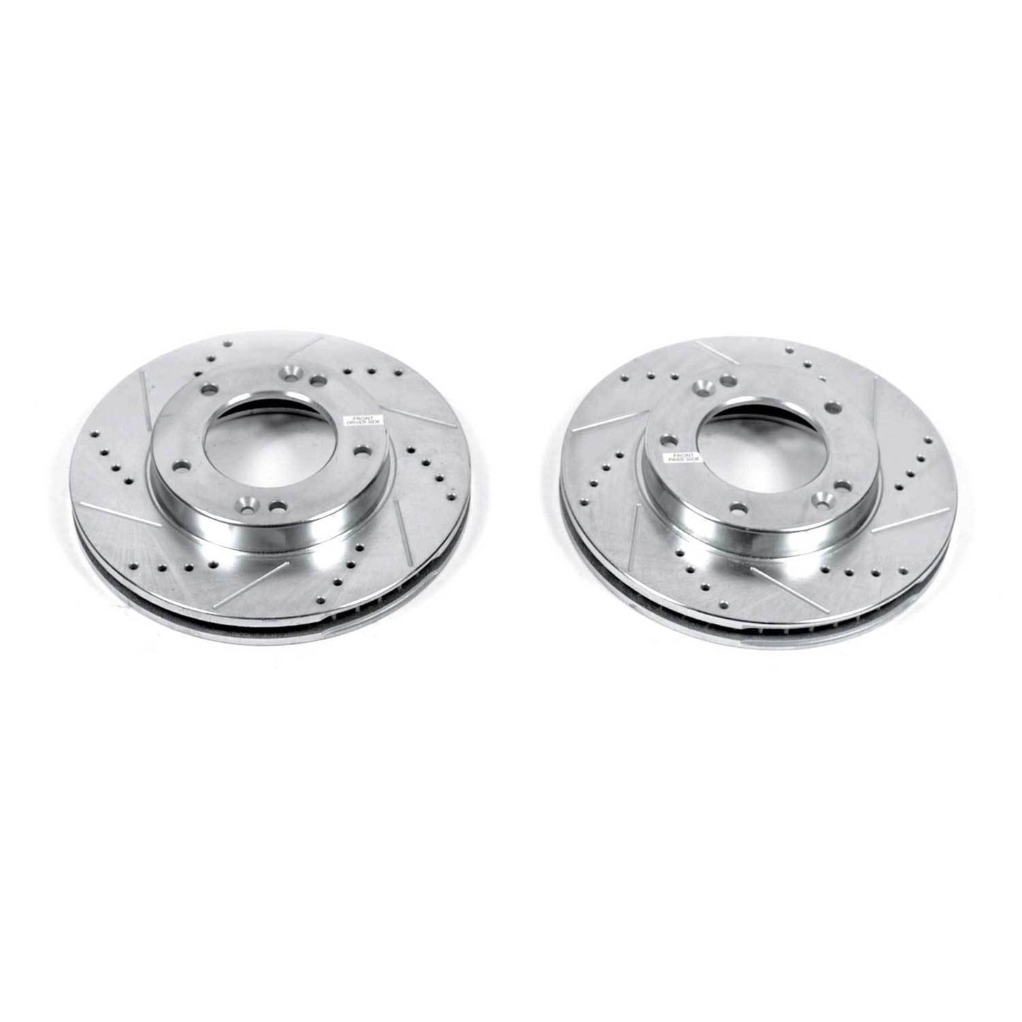 PowerStop Power Stop 03-06 Kia Sorento Front Evolution Drilled & Slotted Rotors - Pair JBR1512XPR