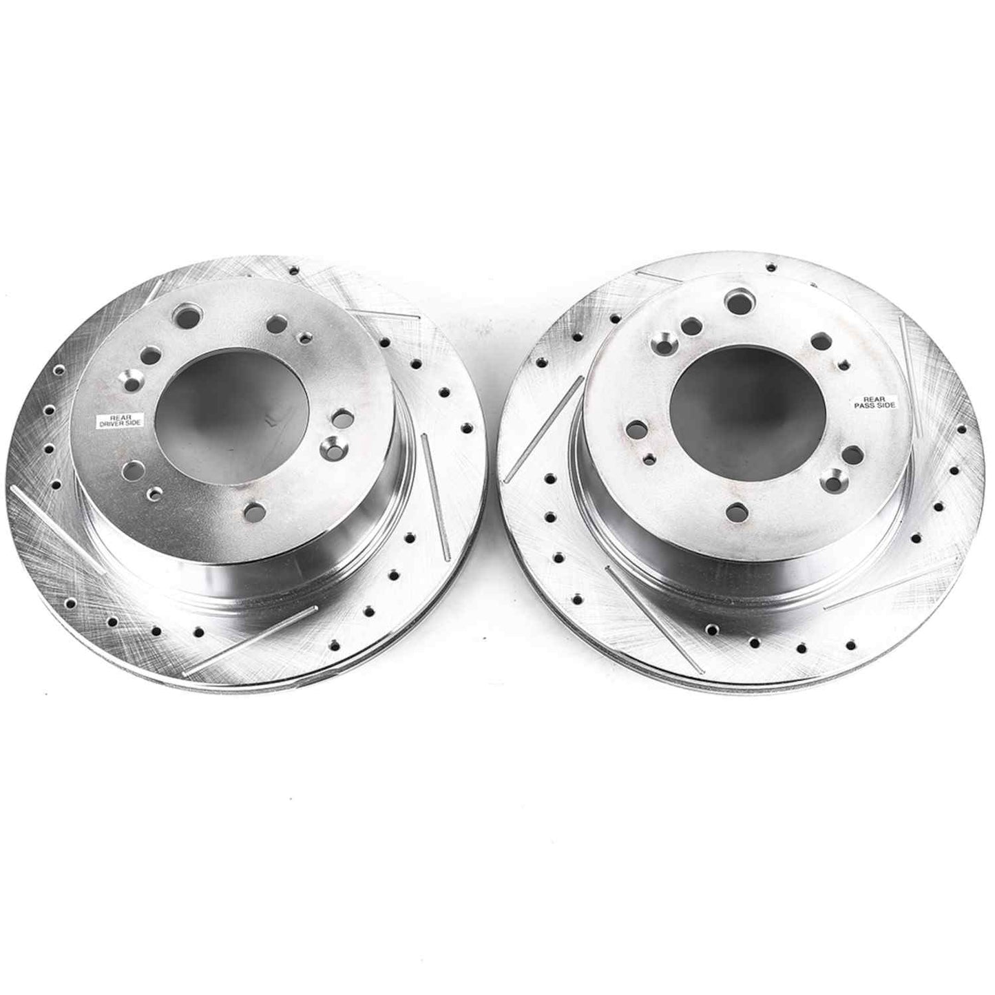PowerStop Power Stop 07-09 Kia Sorento Rear Evolution Drilled & Slotted Rotors - Pair JBR1519XPR