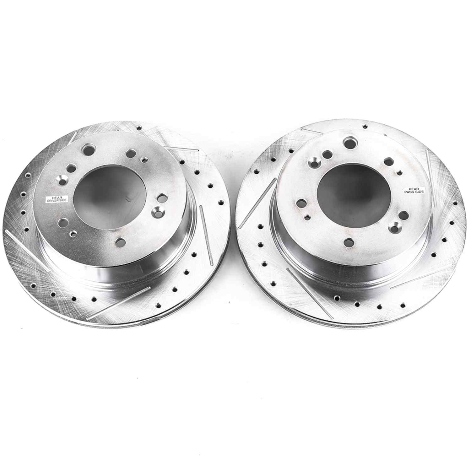 PowerStop Power Stop 07-09 Kia Sorento Rear Evolution Drilled & Slotted Rotors - Pair JBR1519XPR