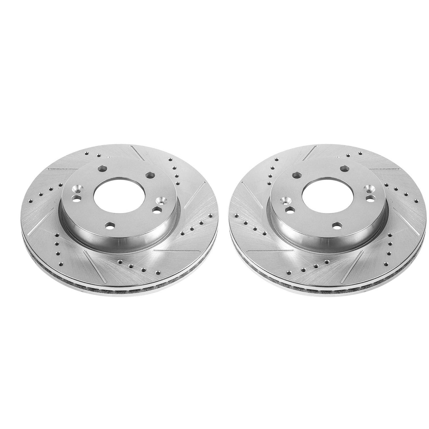 PowerStop Power Stop 10-11 Kia Soul Front Evolution Drilled & Slotted Rotors - Pair JBR1521XPR
