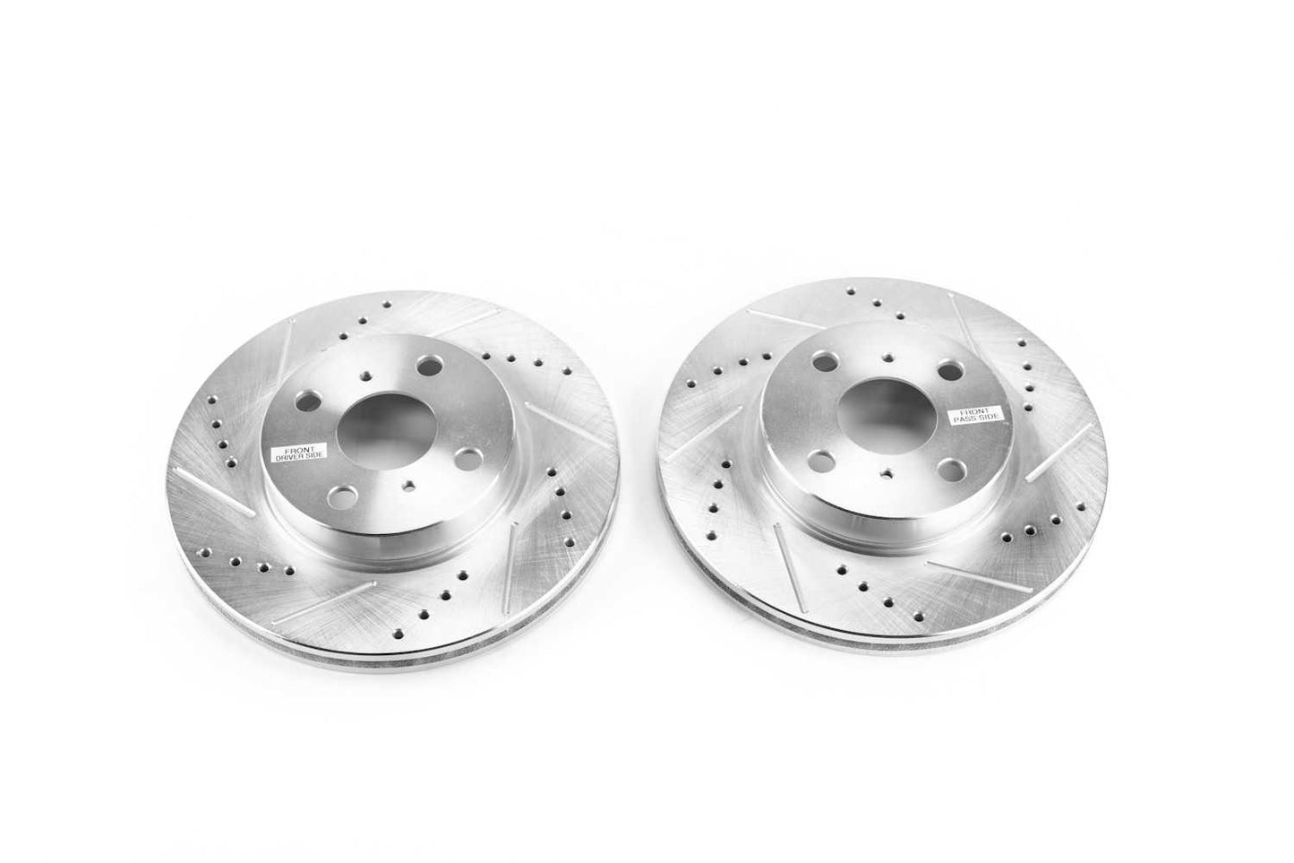 PowerStop Power Stop 12-15 Scion iQ Front Evolution Drilled & Slotted Rotors - Pair JBR1541XPR