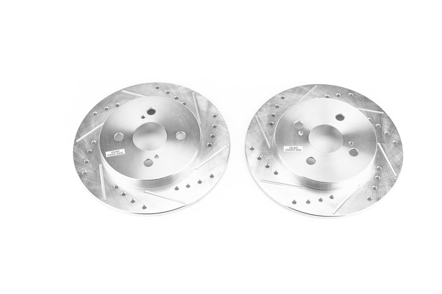 PowerStop Power Stop 12-18 Toyota Yaris Rear Evolution Drilled & Slotted Rotors - Pair JBR1547XPR