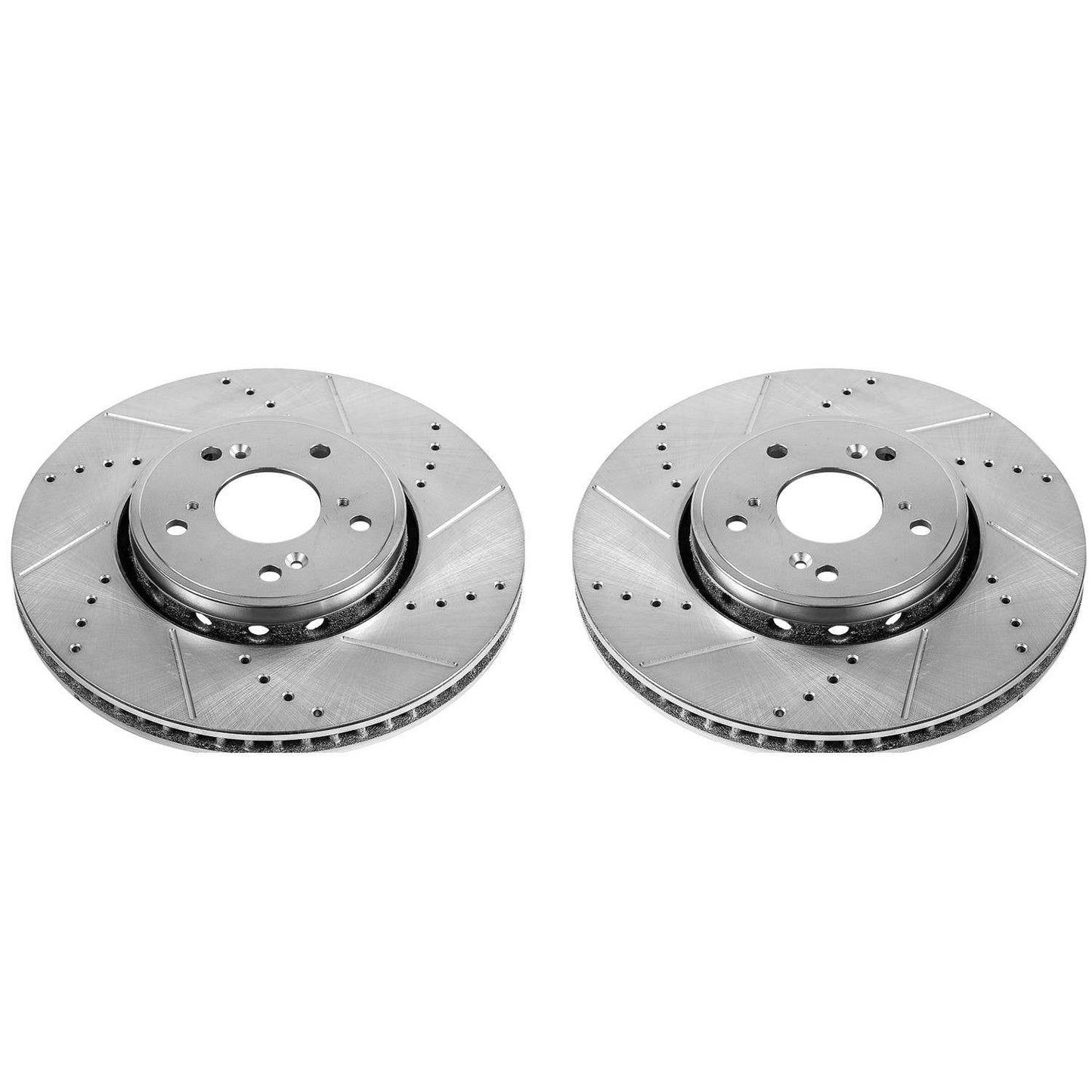 PowerStop Power Stop 2016 Acura ILX Front Evolution Drilled & Slotted Rotors - Pair JBR1550XPR