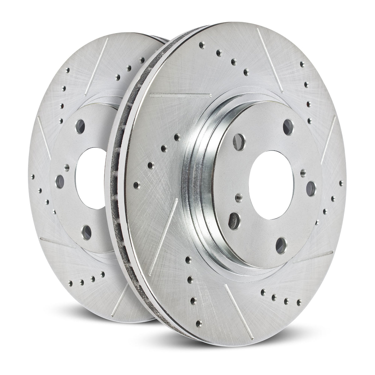 PowerStop Power Stop 11-13 Infiniti QX56 Rear Evolution Drilled & Slotted Rotors - Pair JBR1553XPR