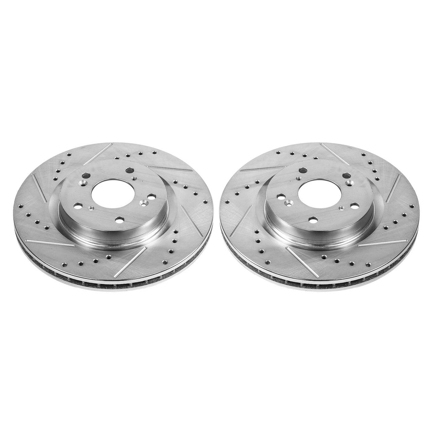 PowerStop Power Stop 12-16 Honda CR-V Front Evolution Drilled & Slotted Rotors - Pair JBR1555XPR