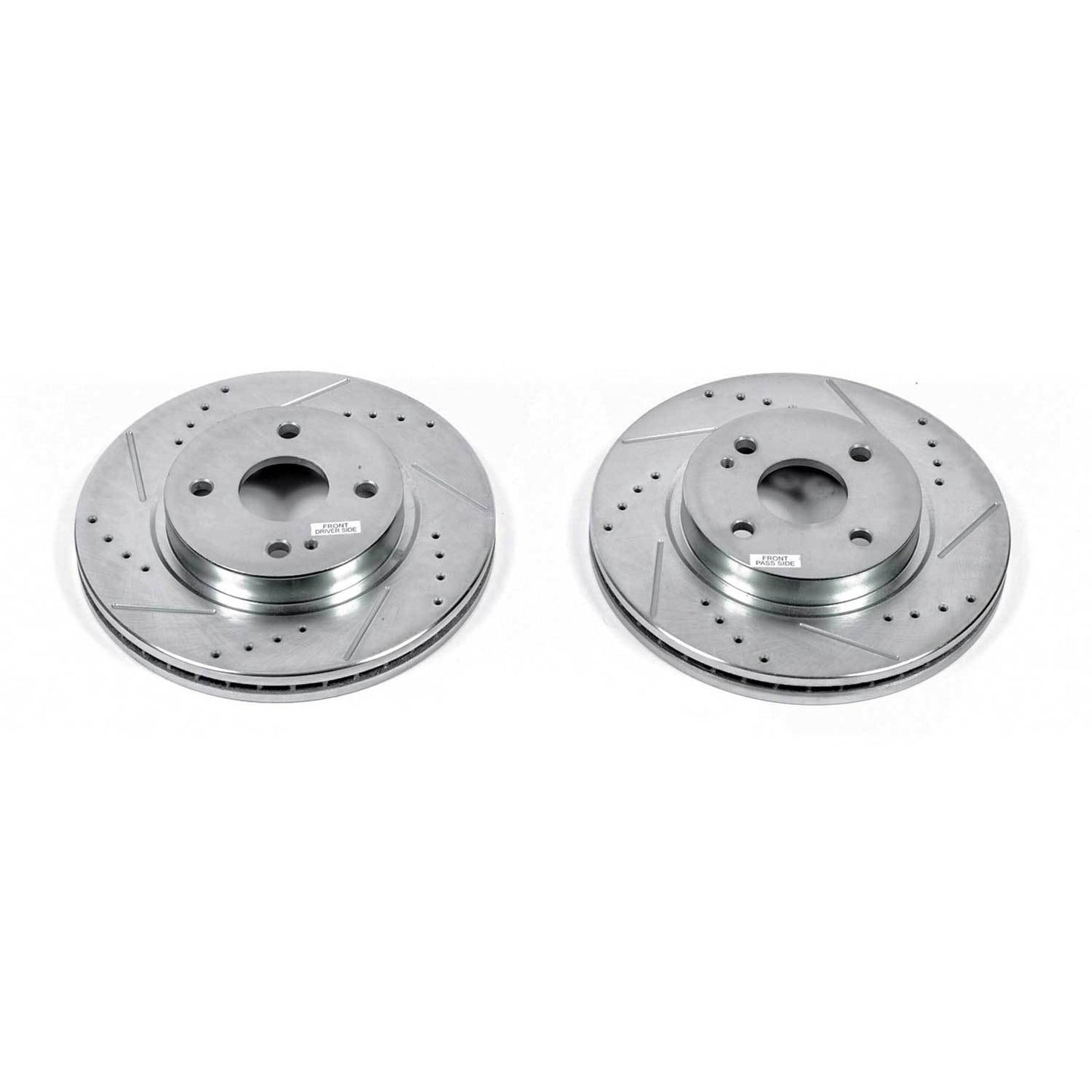 PowerStop Power Stop 11-14 Mazda 2 Front Evolution Drilled & Slotted Rotors - Pair JBR1561XPR
