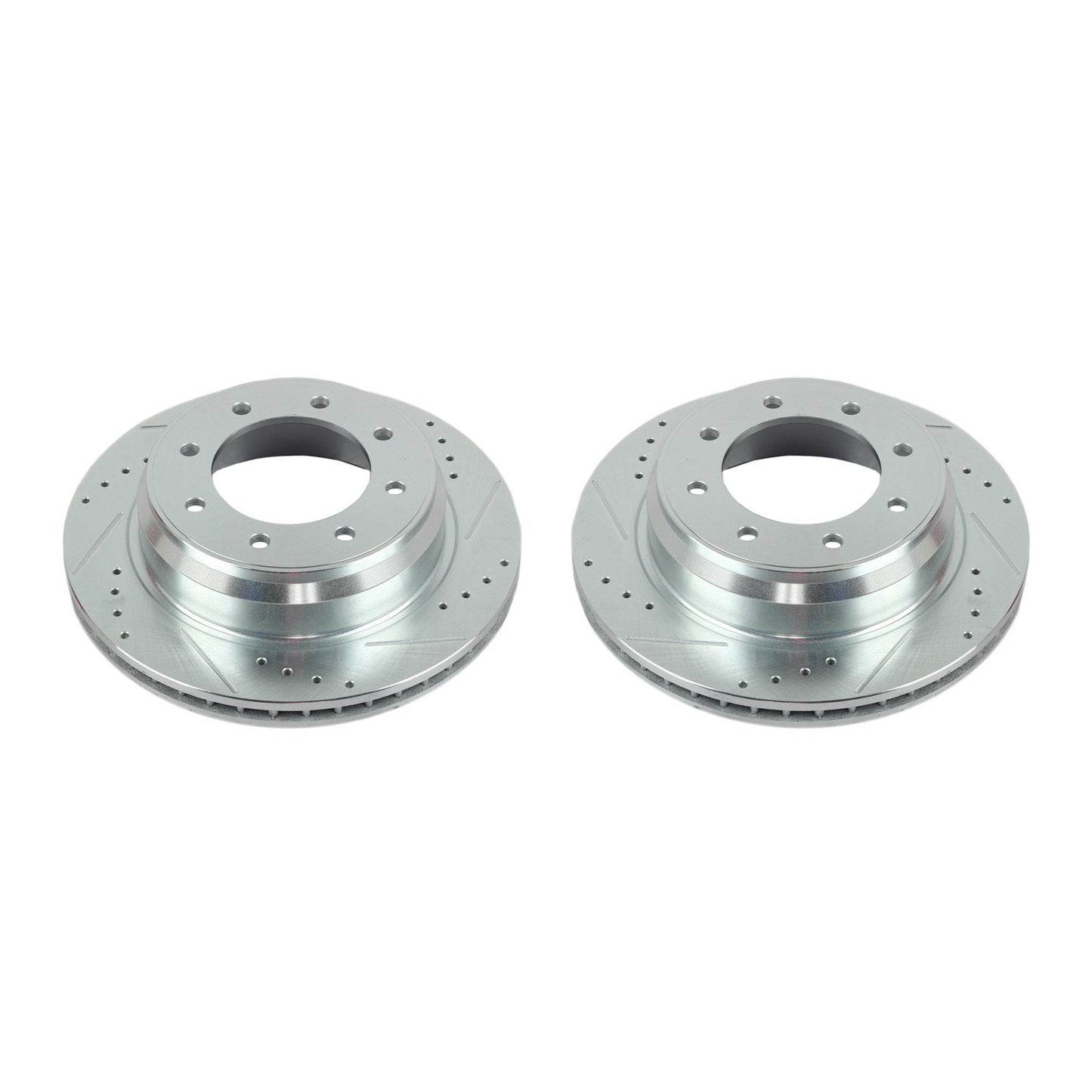 PowerStop Power Stop 12-19 Nissan NV1500 Rear Evolution Drilled & Slotted Rotors - Pair JBR1572XPR