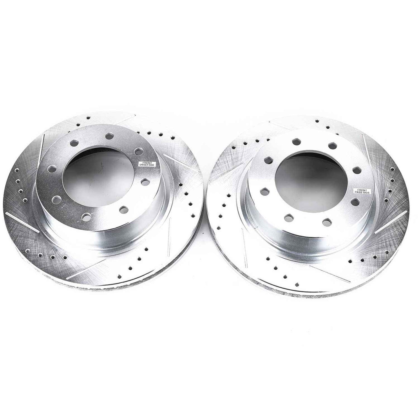 PowerStop Power Stop 12-19 Nissan NV1500 Front Evolution Drilled & Slotted Rotors - Pair JBR1573XPR