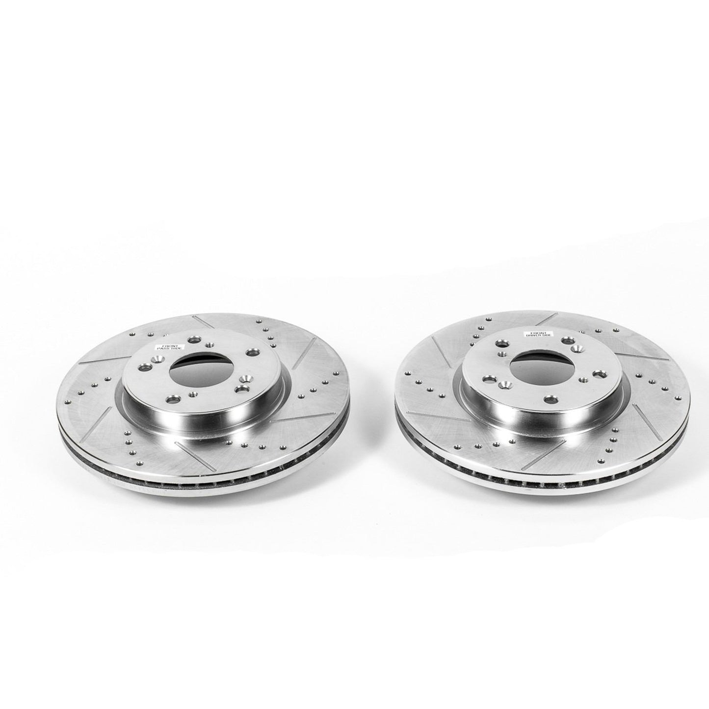 PowerStop Power Stop 13-17 Honda Accord Front Evolution Drilled & Slotted Rotors - Pair JBR1584XPR