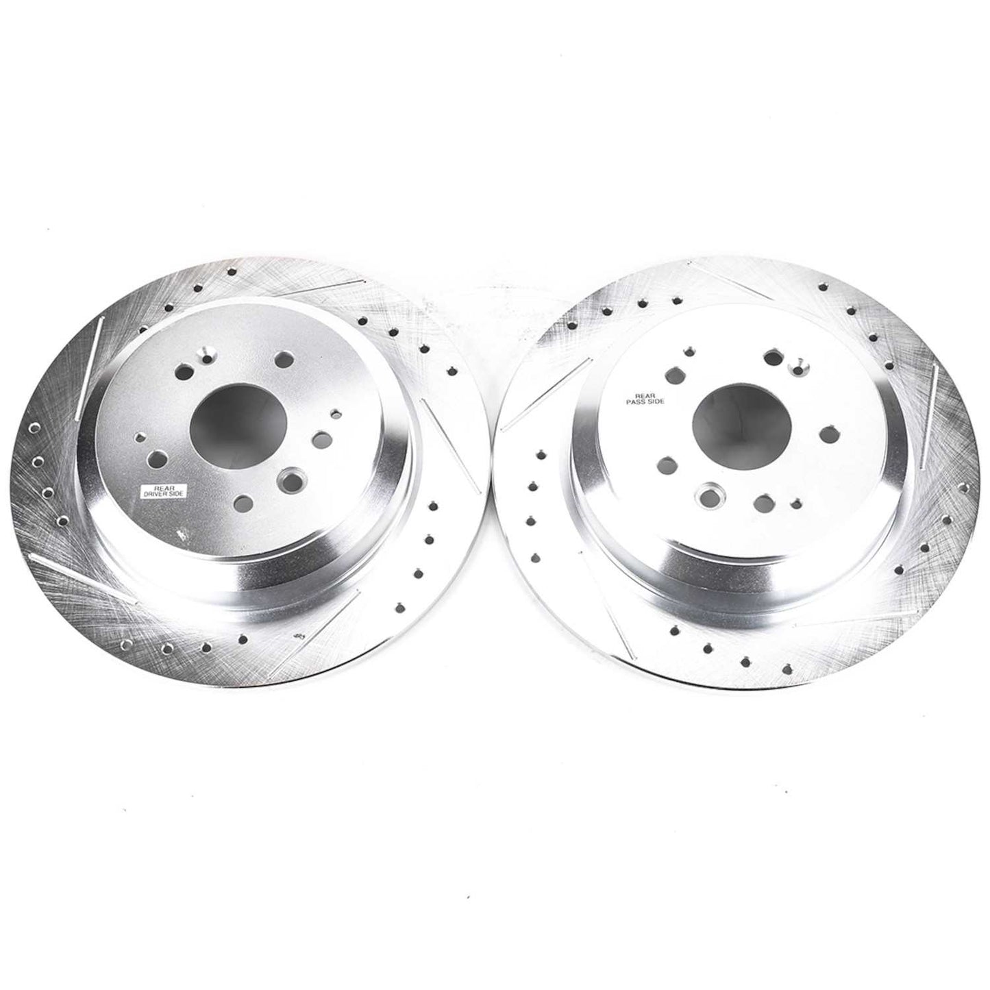 PowerStop Power Stop 14-16 Acura MDX Rear Evolution Drilled & Slotted Rotors - Pair JBR1587XPR