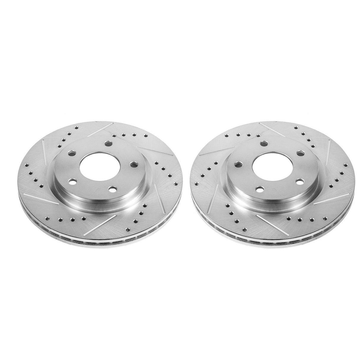 PowerStop Power Stop 13-19 Nissan Sentra Front Evolution Drilled & Slotted Rotors - Pair JBR1591XPR