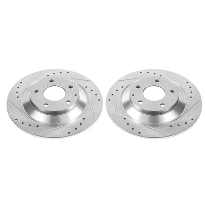 PowerStop Power Stop 13-19 Mazda CX-5 Rear Evolution Drilled & Slotted Rotors - Pair JBR1595XPR